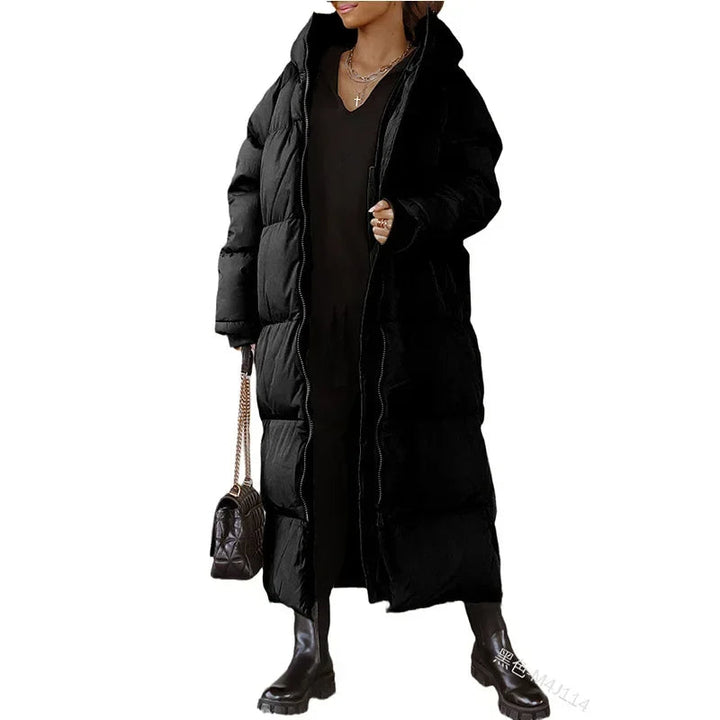Aurélie - Elegant Long Oversized Down Jacket