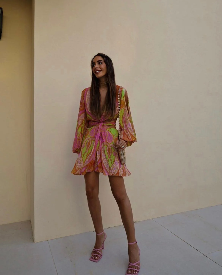Zarina - Paisley Print Dress
