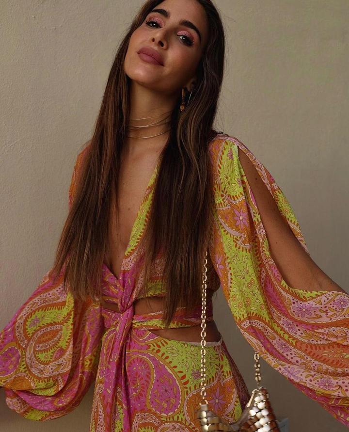 Zarina - Paisley Print Dress