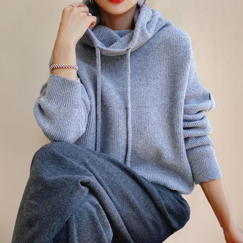 Florence - Chic Oversized Hooded Sweater