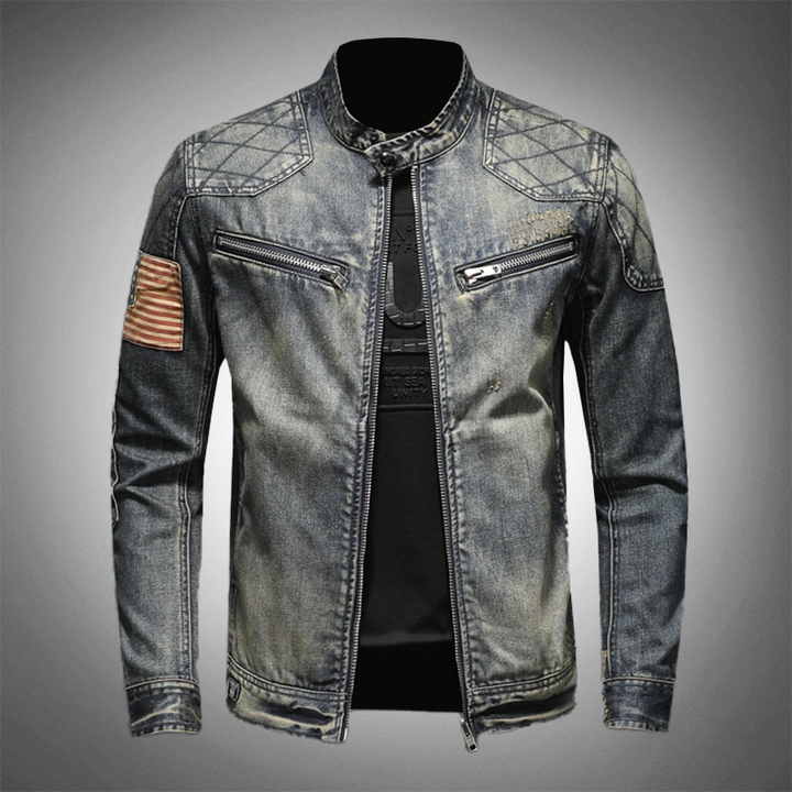 Rugged Rider - Vintage Denim Jacket