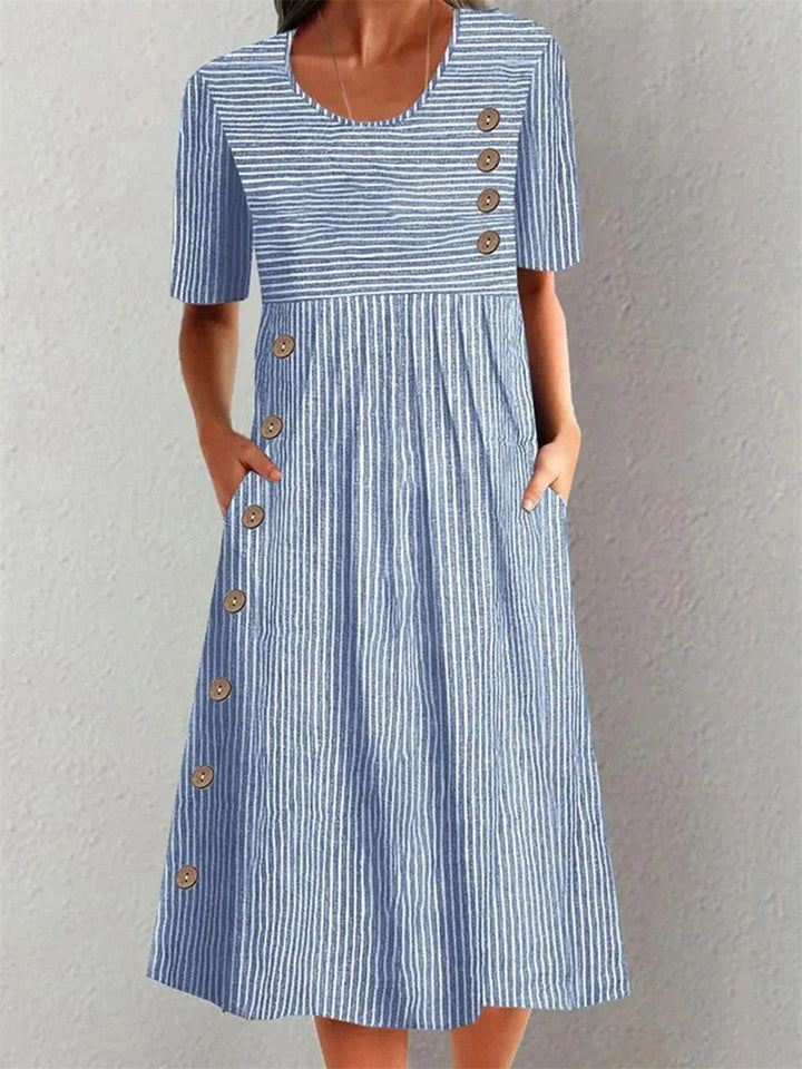 Sofia™  |  Striped Summer Dress