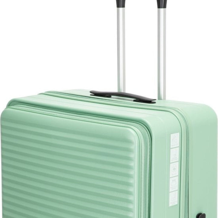 Travel 2-Piece Hardshell Luggage Set with Laptop Compartment - Elena Harper