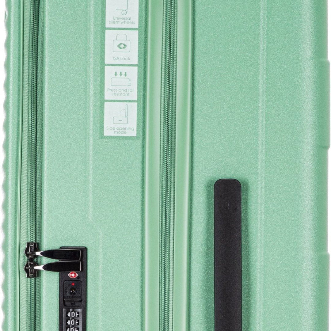 Travel 2-Piece Hardshell Luggage Set with Laptop Compartment - Elena Harper