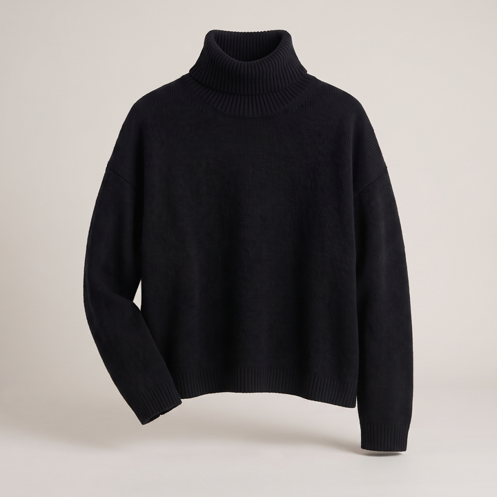 Clara Soft and Classic Women's Winter Knit Cardigan, view 2 - Elena Harper
