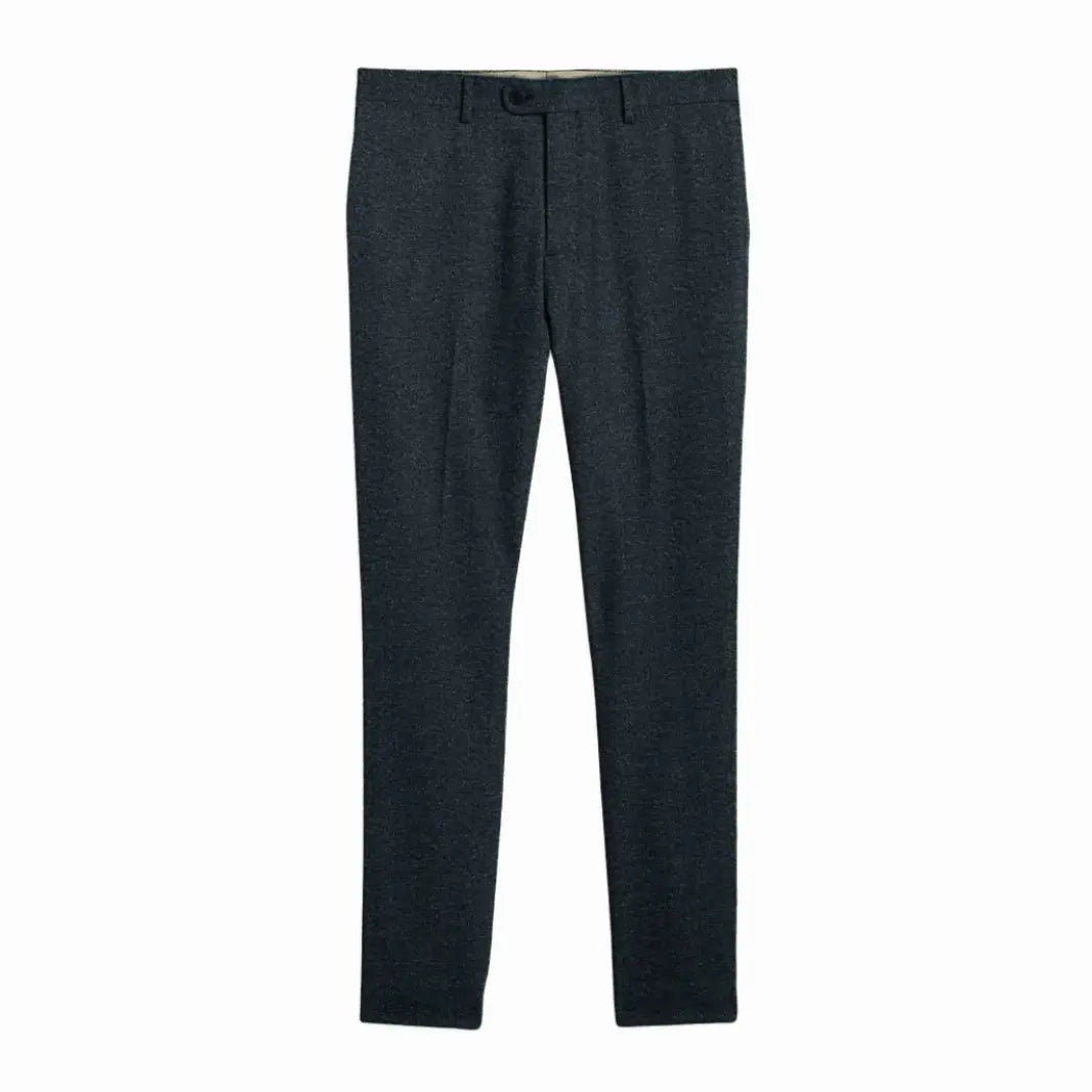 Harrington Oxford Men Wedding Three‑Piece Suit Tweed - Elena Harper
