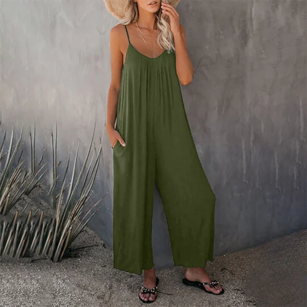 Summer Jumpsuits with Pockets