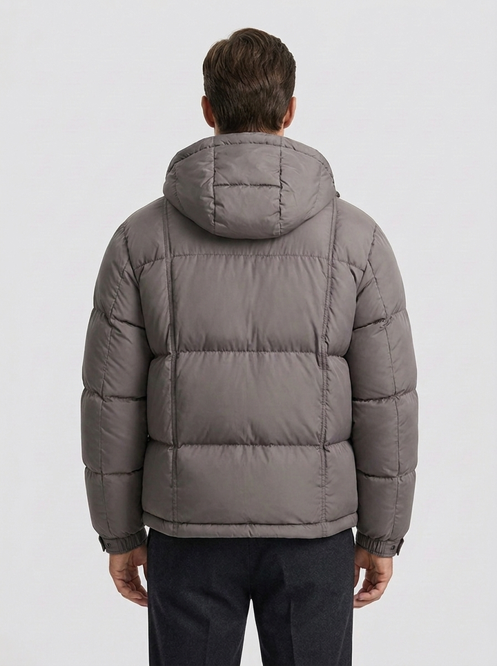 Daniel Lightweight and Versatile Men's Down Jacket, view 5 - Elena Harper
