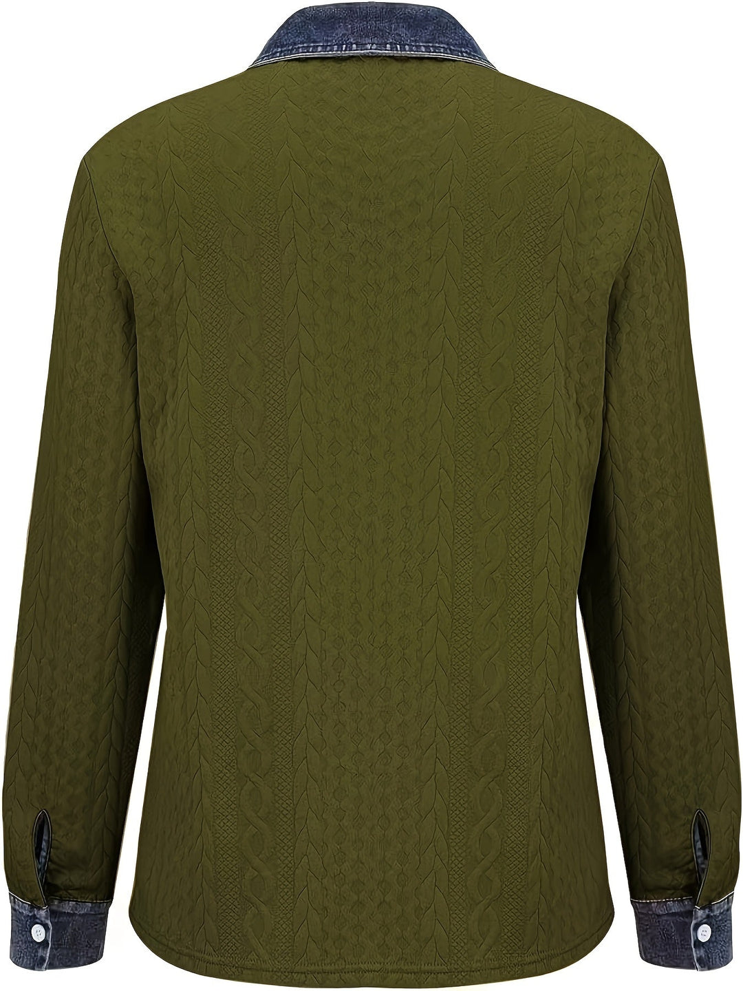 Greta | Textured Button-Up Shirt