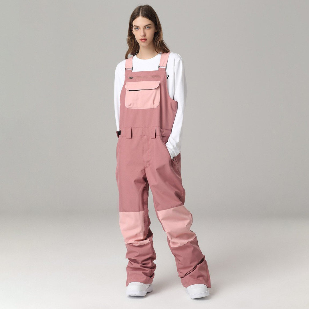 Unisex Adjustable Strap Ski Overall – Winter Snow Pants