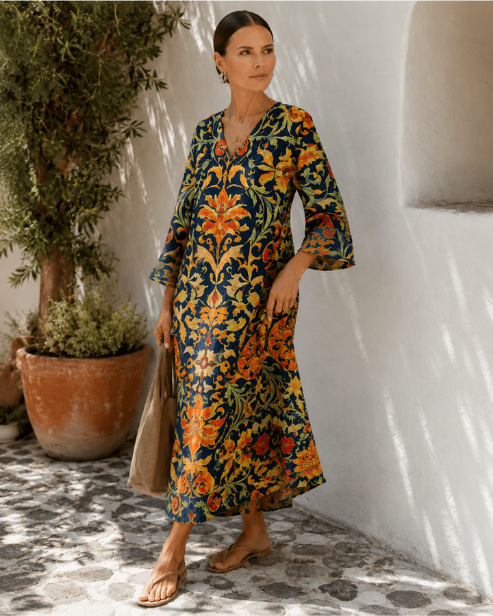 Eloise™ | Relaxed Flowing Midi Dress
