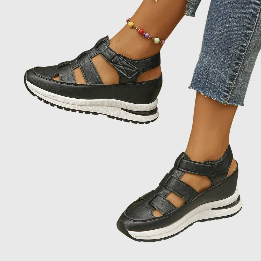 Judy™ orthopedic sandals by Emma & Rose Manhattan featuring supportive footbed, adjustable straps, and casual style.