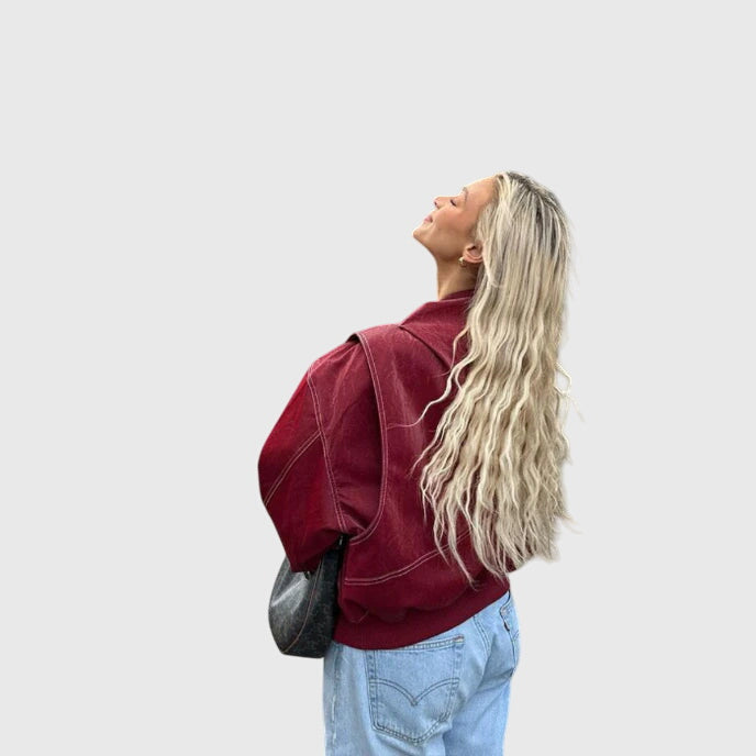 Faye™  |  Oversized soft luxurious fabrics Jacket
