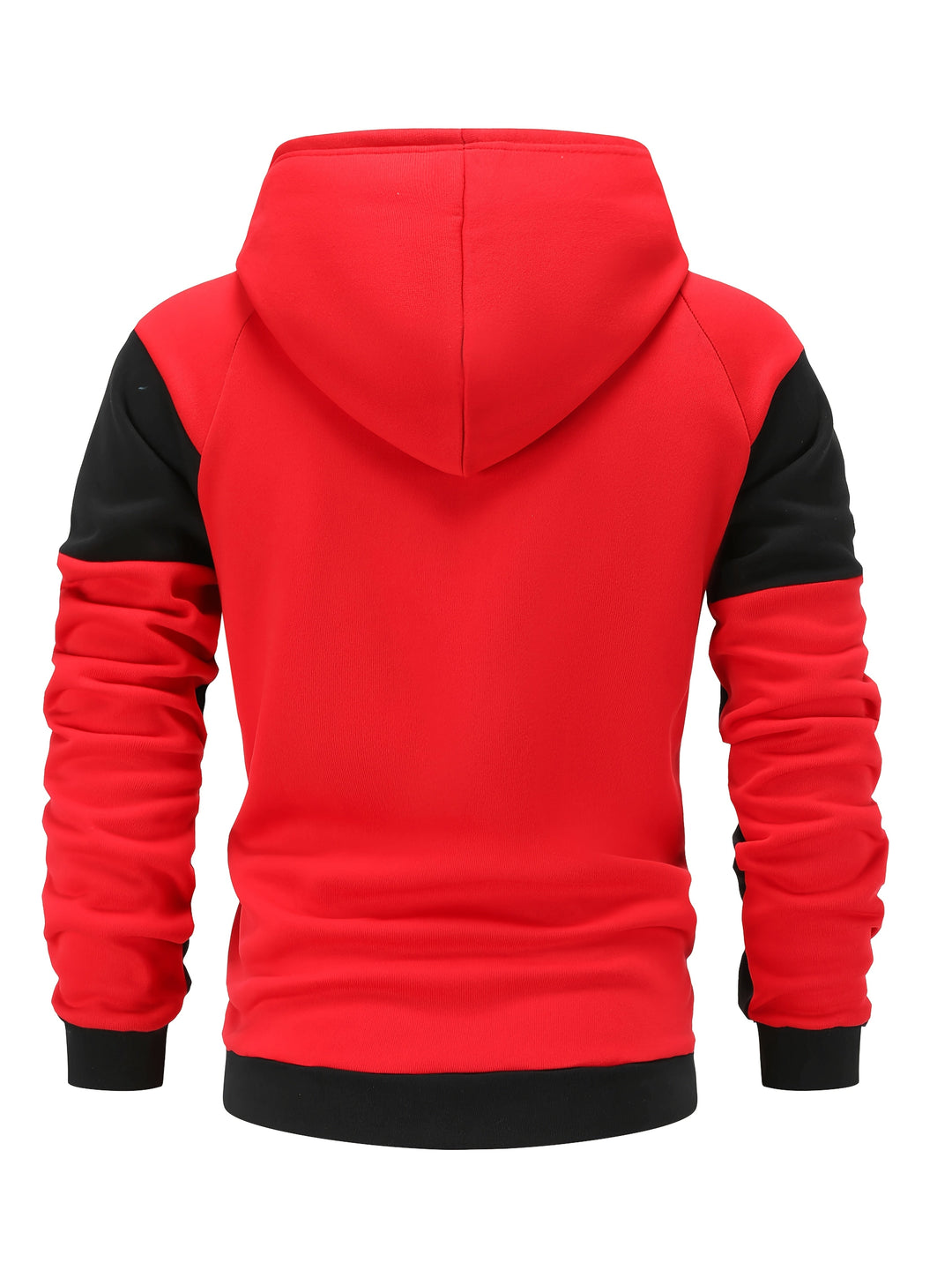 Bryce Color Block Zip-Up Hooded Jacket, view 3 - Elena Harper