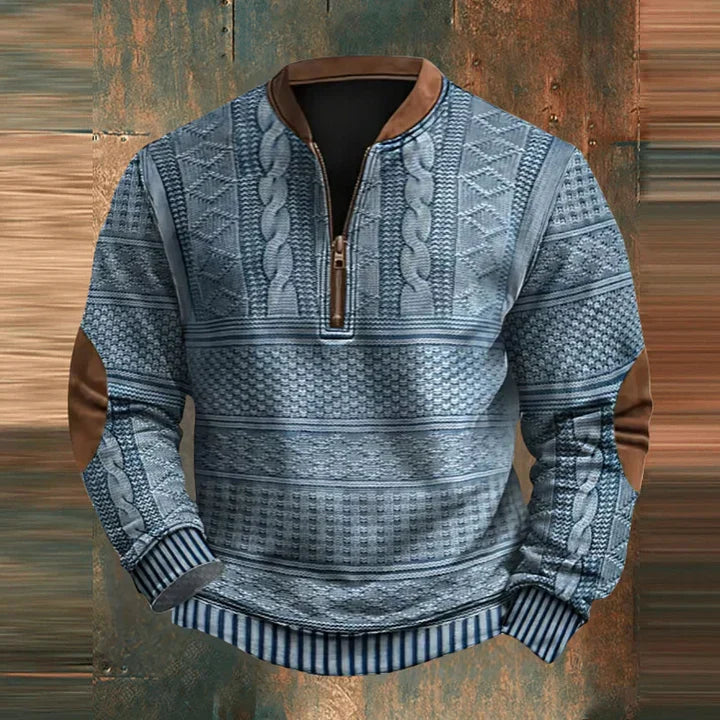 Glen Cozy Classic Sweater, view 6 - Elena Harper