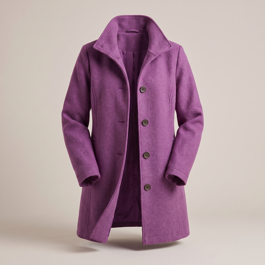 Clara Warmer and Timeless High-Quality Women's Trench Coat, view 5 - Elena Harper