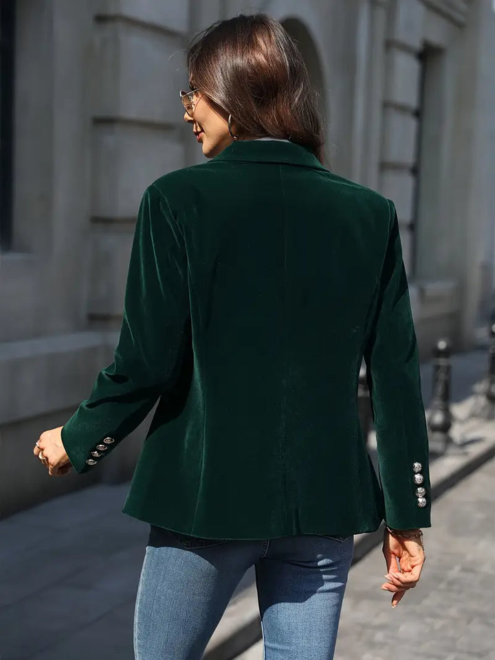 BLAZER IN CUSTOMIZATION WITH GOLD BUTTONS FOR WOMEN