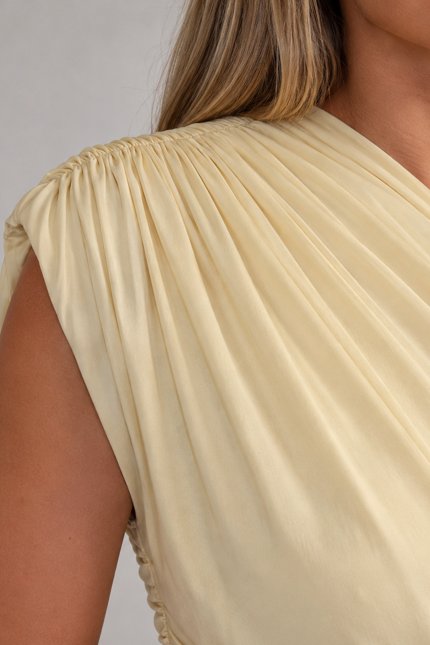 Asymmetric Elegant Maternity Maxi Dress Wedding Guest Occasion