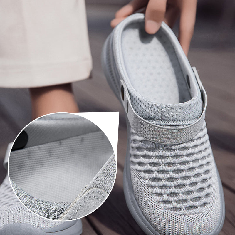 Lysa Comfort Sandals with Mesh, view 8 - Elena Harper