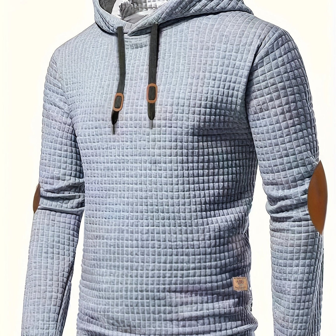 LAURENT MONACO | CHECKERED HOODIE FOR MEN