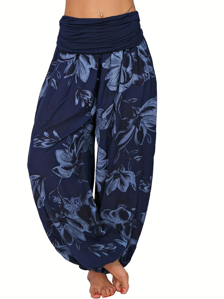 FLOWER PANTS FOR WOMEN