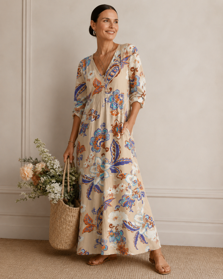 Eloise™ | Relaxed Flowing Midi Dress