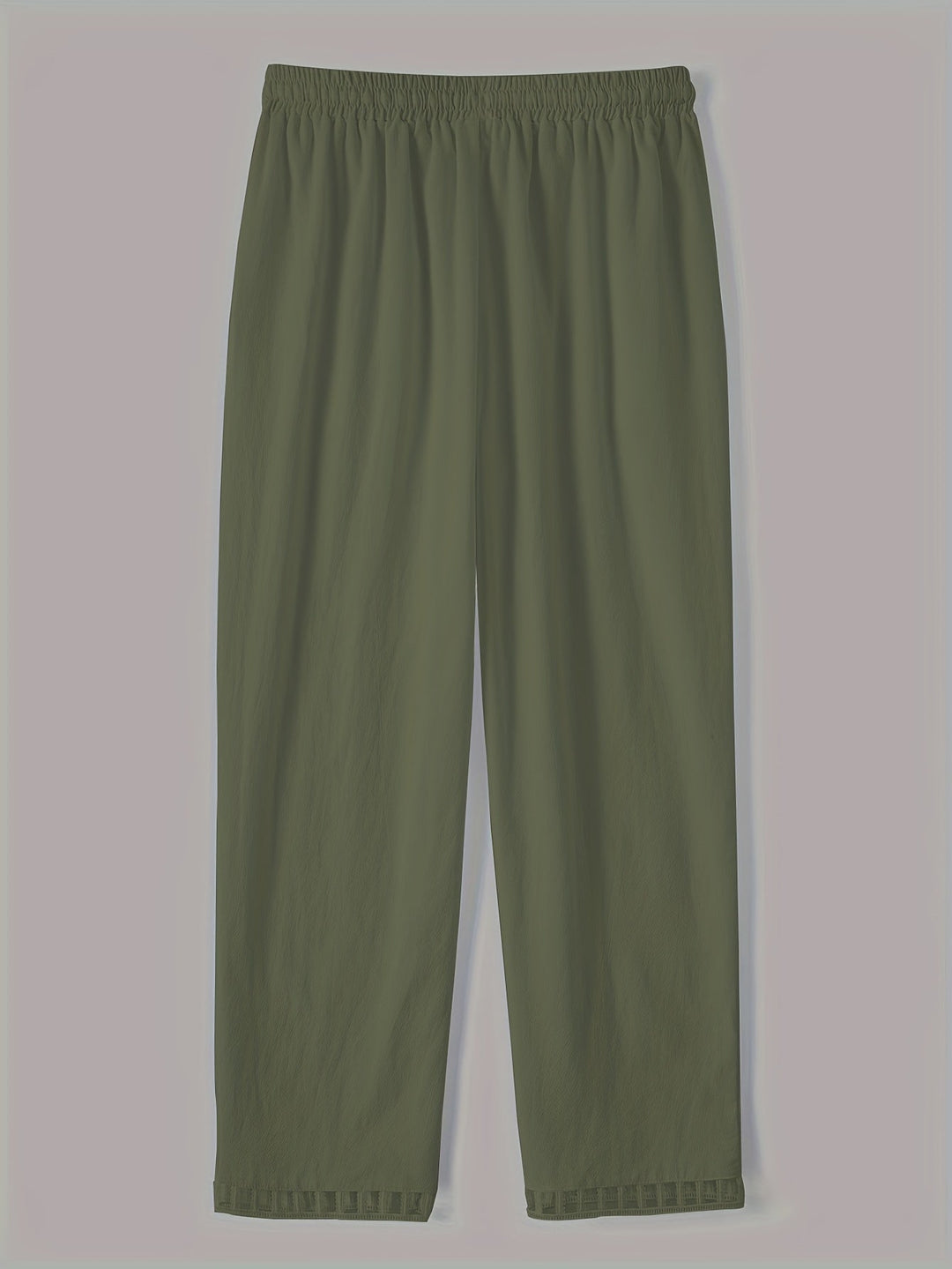 Wren – Relaxed Contrast Trim Cropped Pants