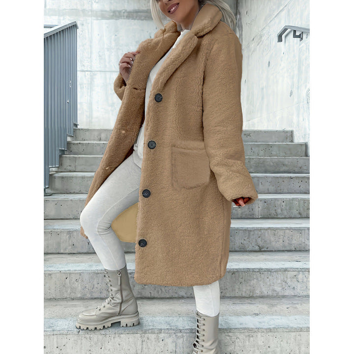 Women's Plush Reversible Jacket - Soft and Warm