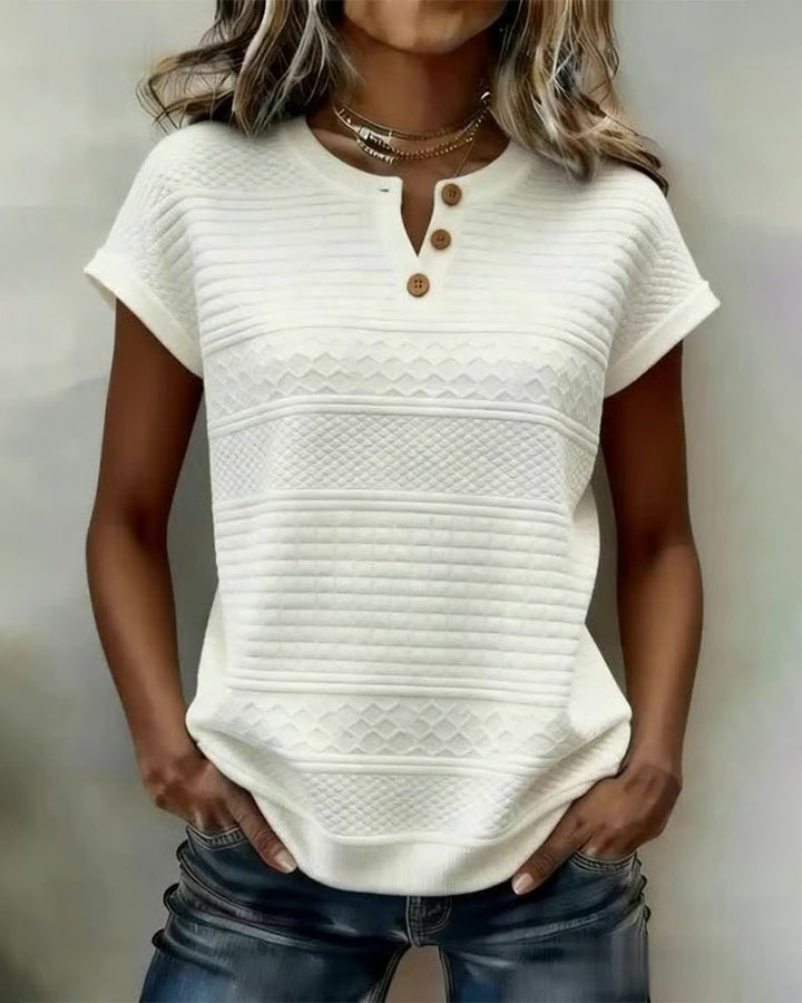 Short Sleeve V-Neck T-Shirt
