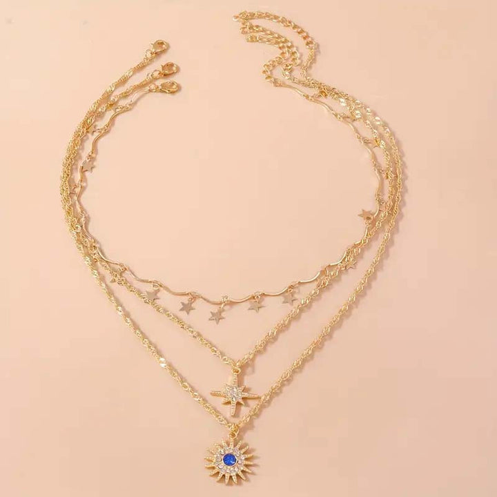 Bohemian Pendant Necklace, view 5 - Elena Harper