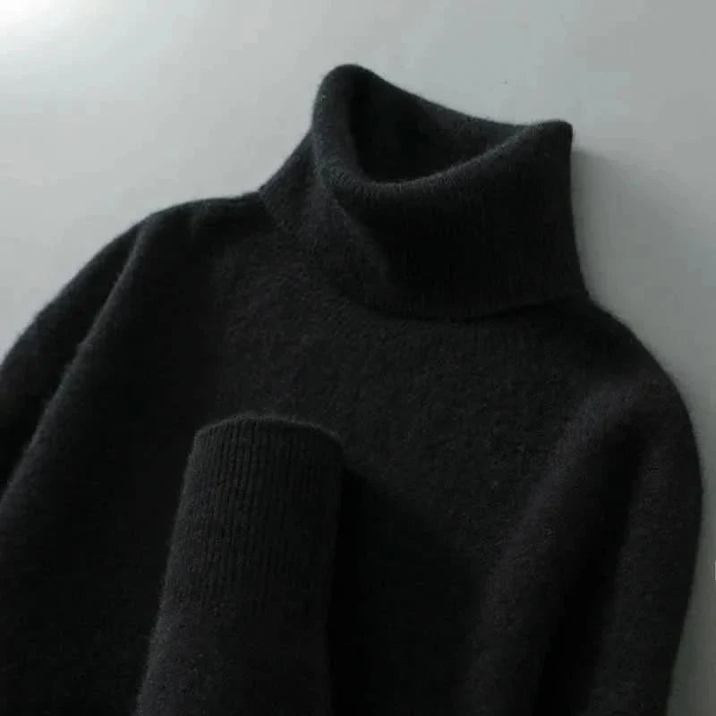 Kevin | Timeless and Comfortable Men's Wool Turtleneck Sweater