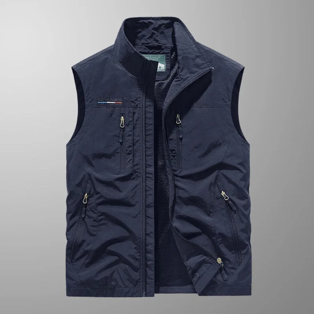 Chantelle™  |  Men's Multi-Pocket Outdoor Gilet
