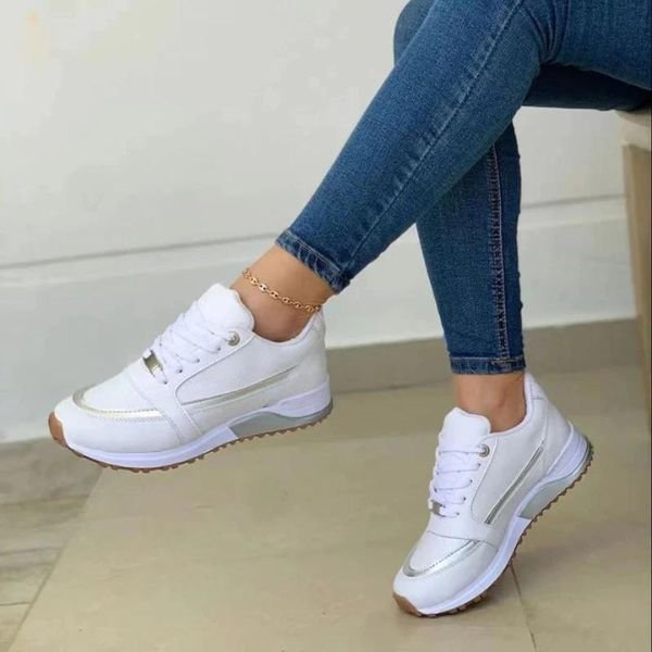 Victoria Stylish and Comfortable Orthopedic Sneakers, view 2 - Elena Harper