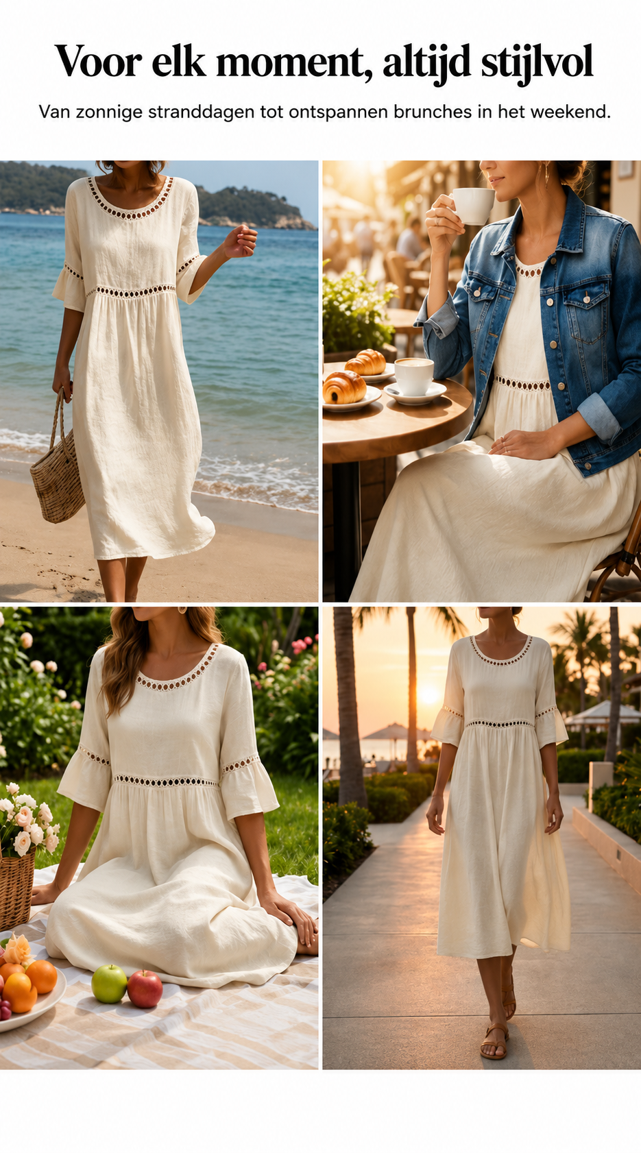 Amara™ | Elegant Belly-Camouflaging Midi Dress