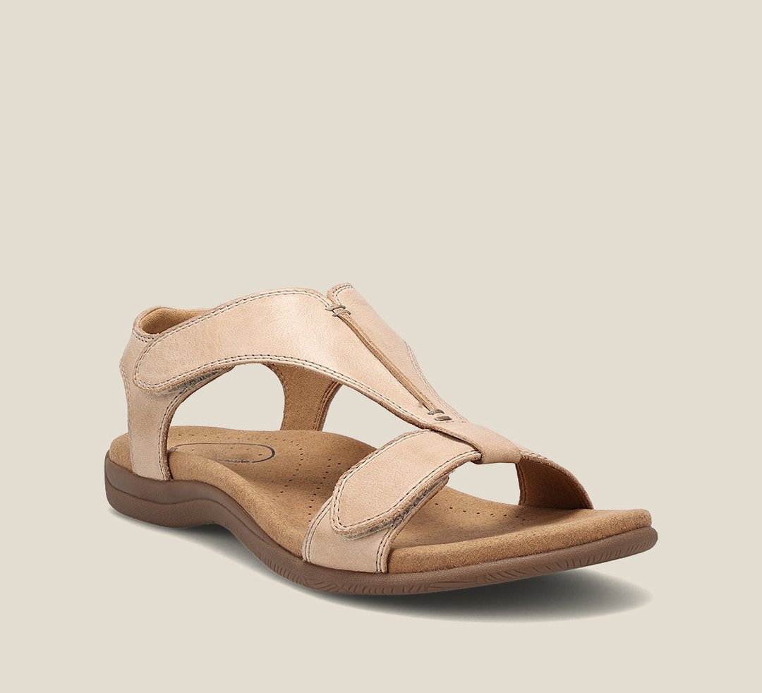 Open-Toe Sandals with Ankle Straps for Women