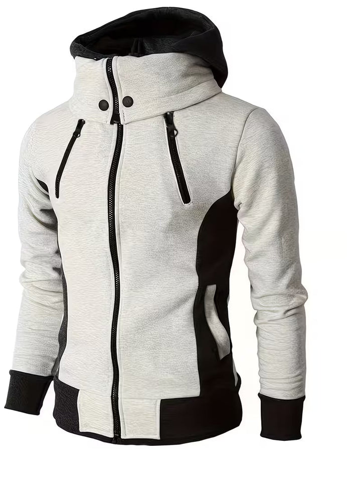 Griffiths Long-Sleeve Hoodie with Quarter Zip - Elena Harper