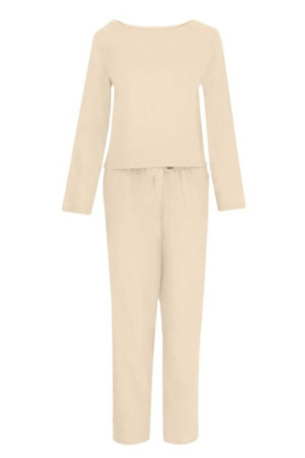 Long Sleeve Top & Slim-Fit Trousers, view 5 - Elena Harper