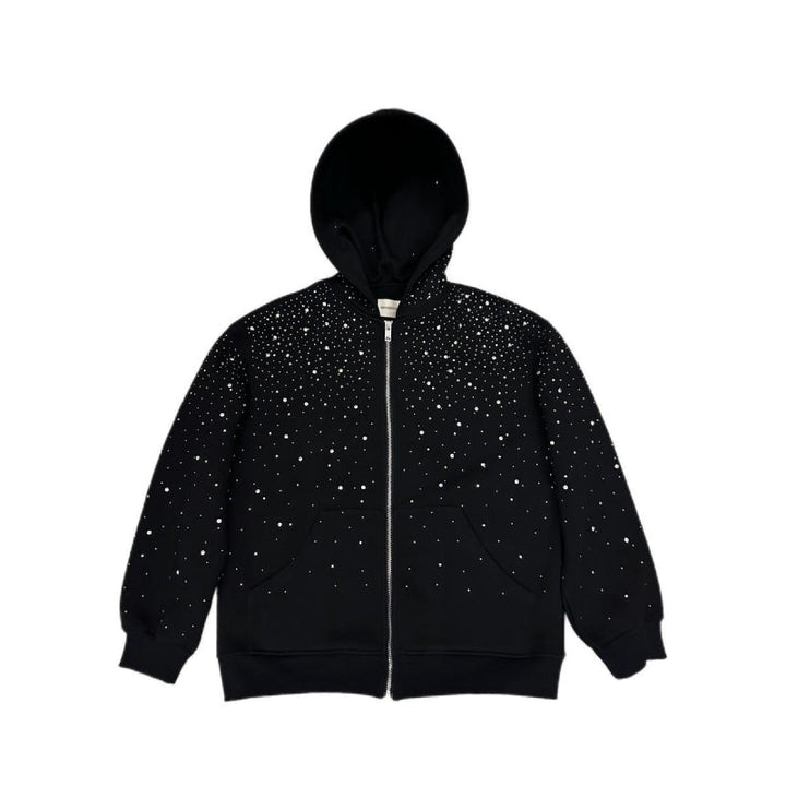 Nova™ | Hoodie with Glitter and Zipper