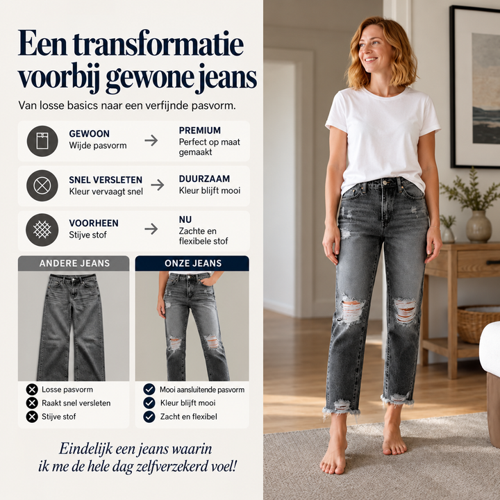 Jade™ | Trendy Ripped Jeans