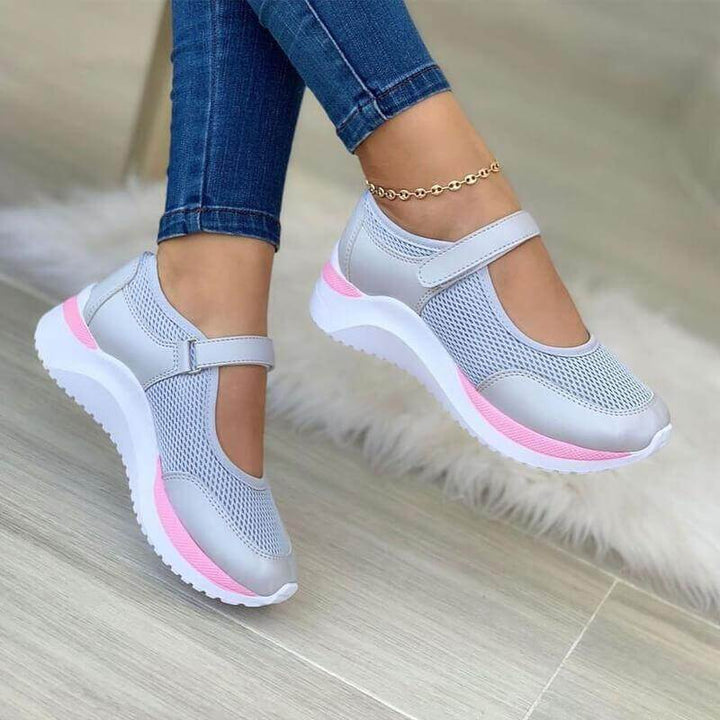 Lightweight Breathable All-Season Trainers, view 2 - Elena Harper