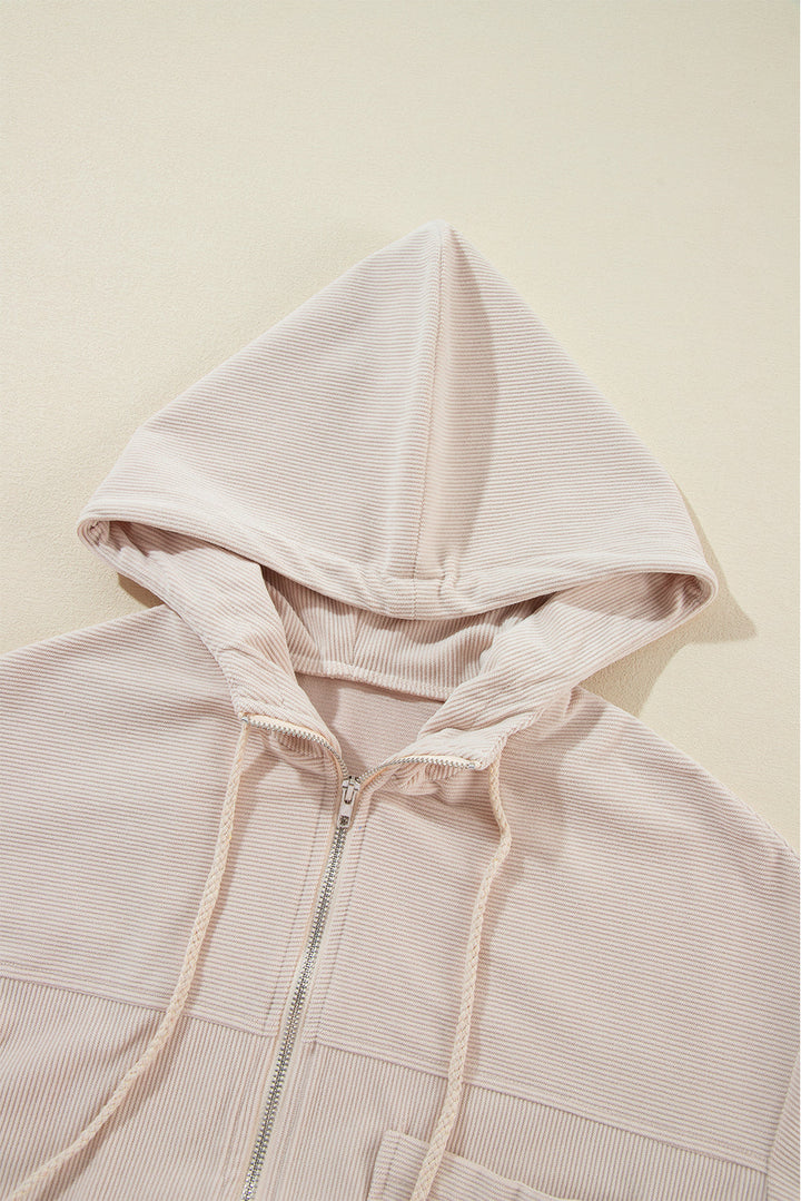 Fiona Casual Corduroy Jacket with Hood for a Relaxed Style, view 6 - Elena Harper
