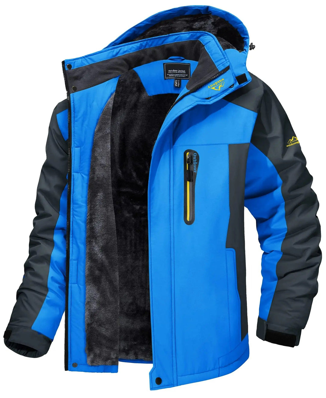 WinterWard Waterproof Jacket with Fleece Lining