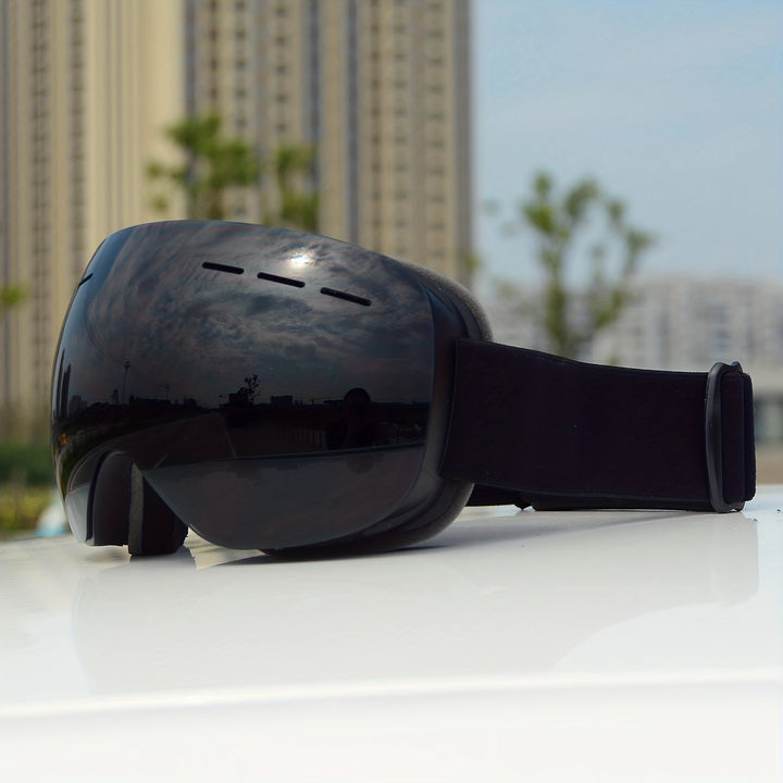 Ski & Snowboard Goggles 25’ Double Layer Extra Large Lens for Clear Vision AlpineGlide TP Essential, view 5 - Elena Harper