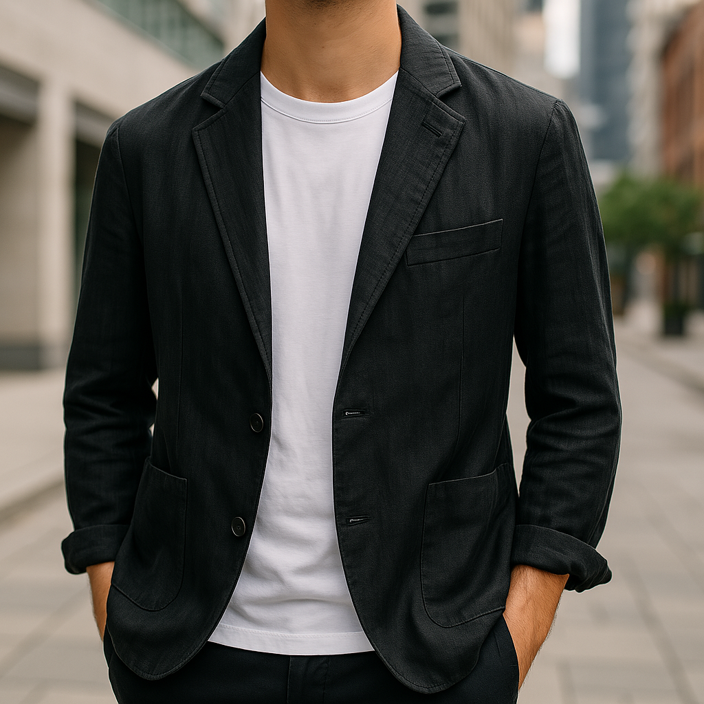 Robert | Lightweight and Elegant Linen Blazer for Summer