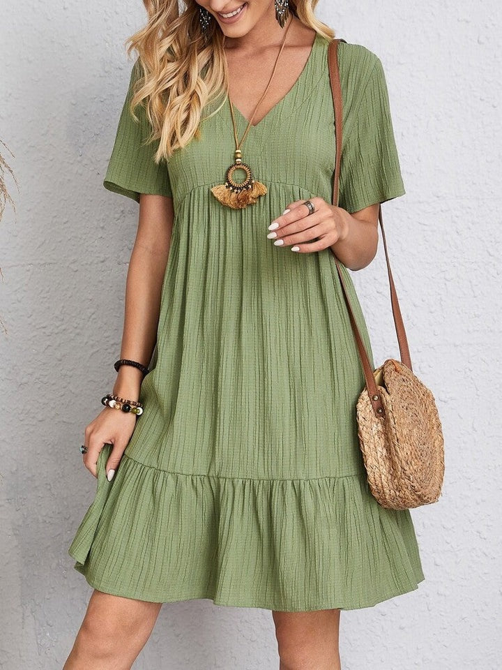 Aisha™ - Elegant Belly-Covering Dress