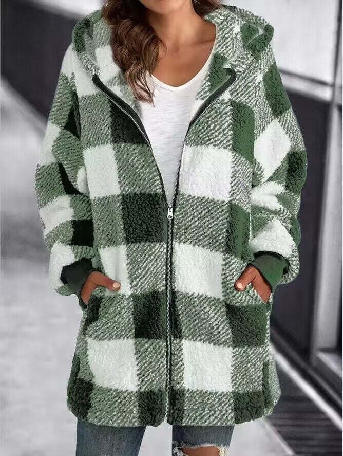 Georgia™ Oversized Checkered Coat