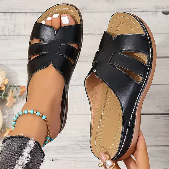 Ismera Orthopedic Non-Slip Sandal, view 4 - Elena Harper