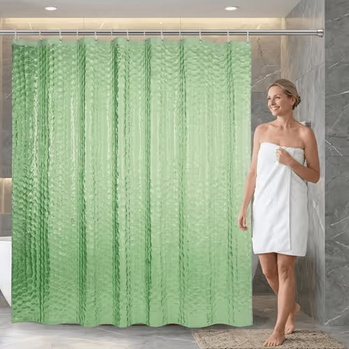 Dryhaven 3D Embossed Shower Curtain - Elena Harper