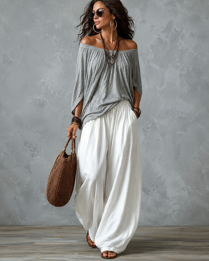 Ingrid™ | Casual 2-Piece Set with Wide Legs