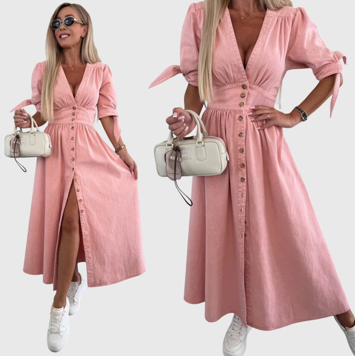Sophia™  |  Elegant soft luxurious fabrics Dress